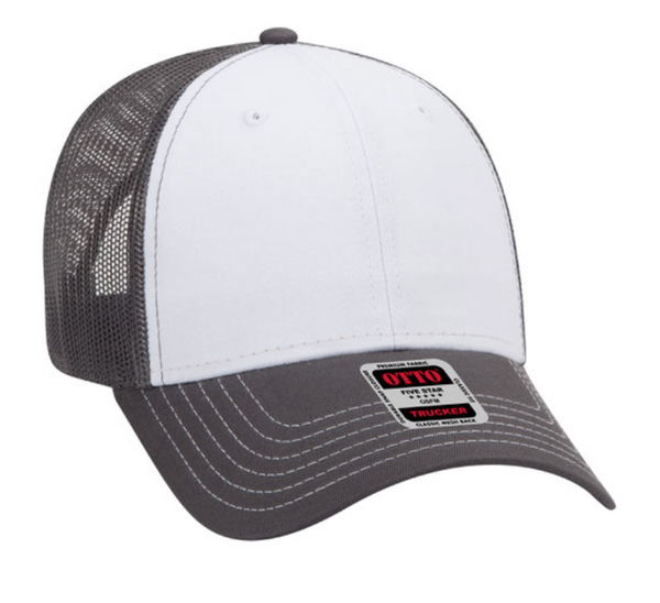 Embroidered Otto 83-1239 Mesh Back Trucker Hat