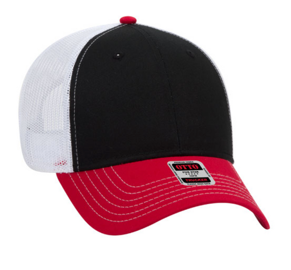 Embroidered Otto 83-1239 Mesh Back Trucker Hat