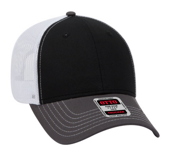 Embroidered Otto 83-1239 Mesh Back Trucker Hat