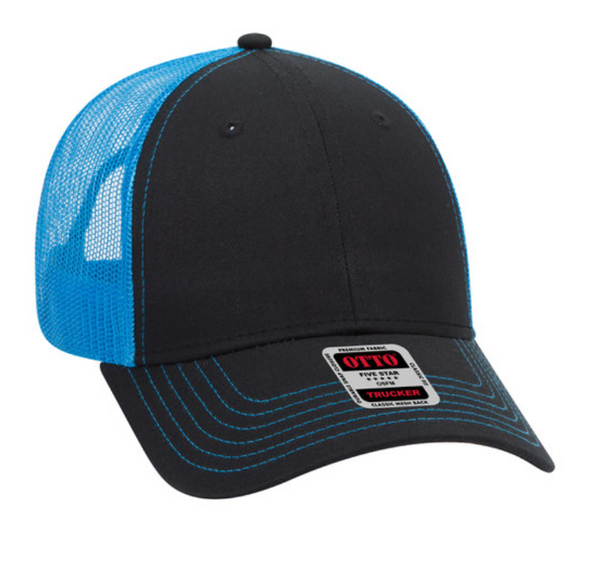 Embroidered Otto 83-1239 Mesh Back Trucker Hat