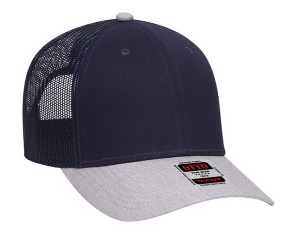 Embroidered Otto 83-1239 Mesh Back Trucker Hat