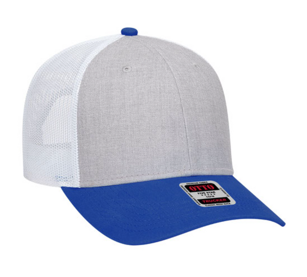 Embroidered Otto 83-1239 Mesh Back Trucker Hat