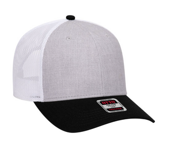 Embroidered Otto 83-1239 Mesh Back Trucker Hat