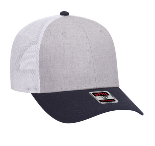 Embroidered Otto 83-1239 Mesh Back Trucker Hat