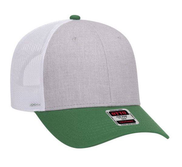 Embroidered Otto 83-1239 Mesh Back Trucker Hat