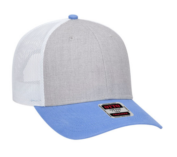 Embroidered Otto 83-1239 Mesh Back Trucker Hat