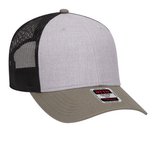 Embroidered Otto 83-1239 Mesh Back Trucker Hat