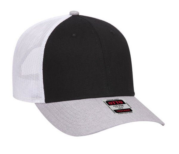 Embroidered Otto 83-1239 Mesh Back Trucker Hat