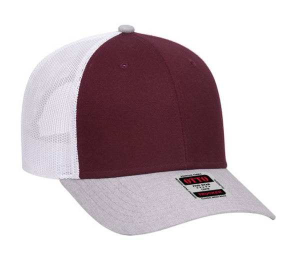 Embroidered Otto 83-1239 Mesh Back Trucker Hat