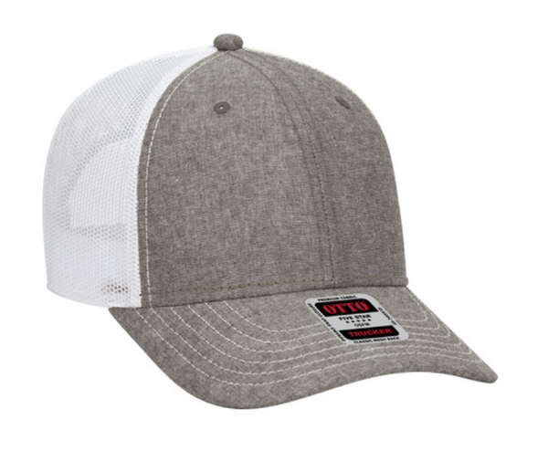 Embroidered Otto 83-1239 Mesh Back Trucker Hat