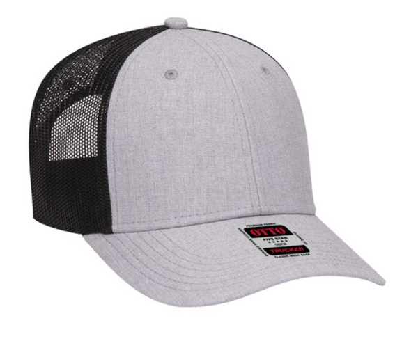 Embroidered Otto 83-1239 Mesh Back Trucker Hat