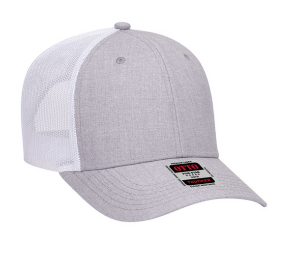 Embroidered Otto 83-1239 Mesh Back Trucker Hat