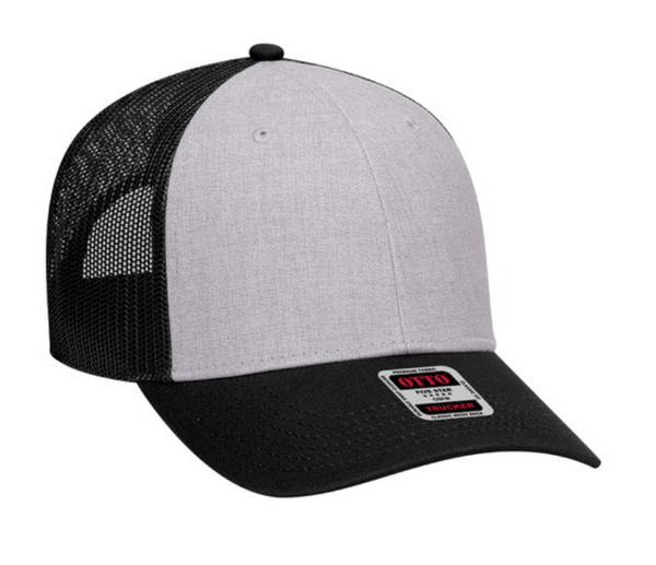 Embroidered Otto 83-1239 Mesh Back Trucker Hat